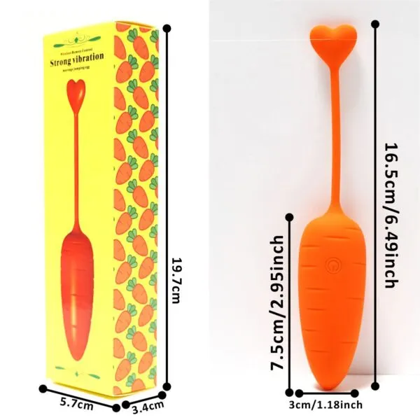 TR-014 TideRipple Carrot G-Spot Vibrator_ (2)