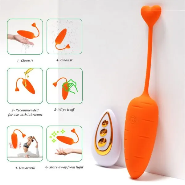 TR-014 TideRipple Carrot G-Spot Vibrator_ (6)