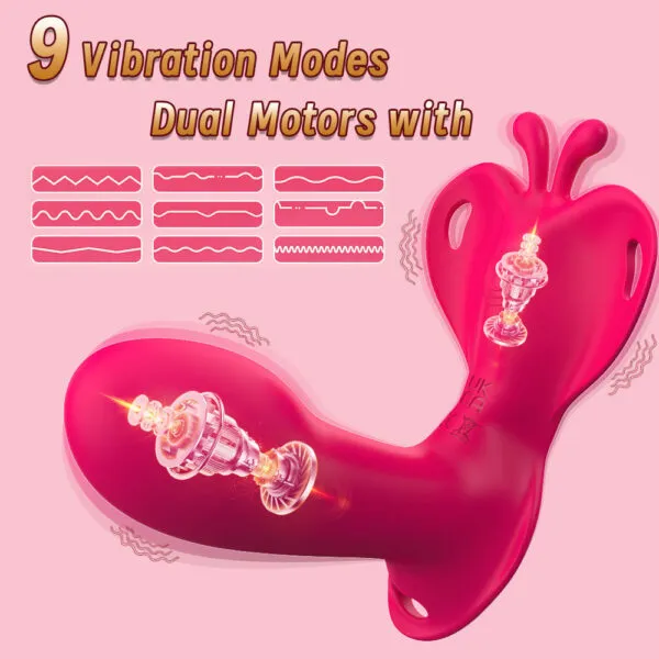 TR-015 TideRipple Butterfly Wearable Dual-Motor Vibrator_ (2)