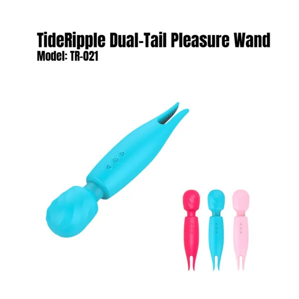 TR-021 TideRipple Dual-Tail Pleasure Wand