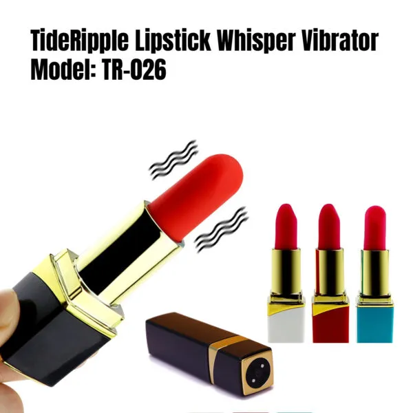 TR-026 TideRipple Lipstick Whisper Vibrator