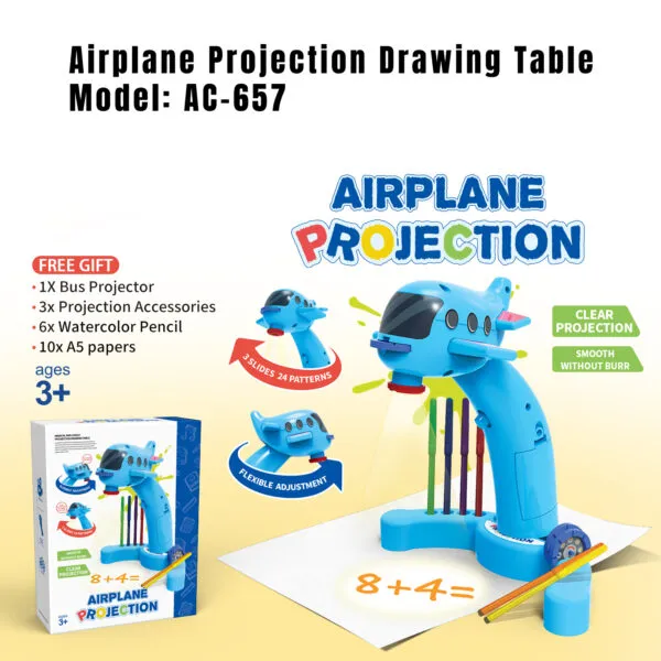 AC-657 Airplane Projection Drawing Table