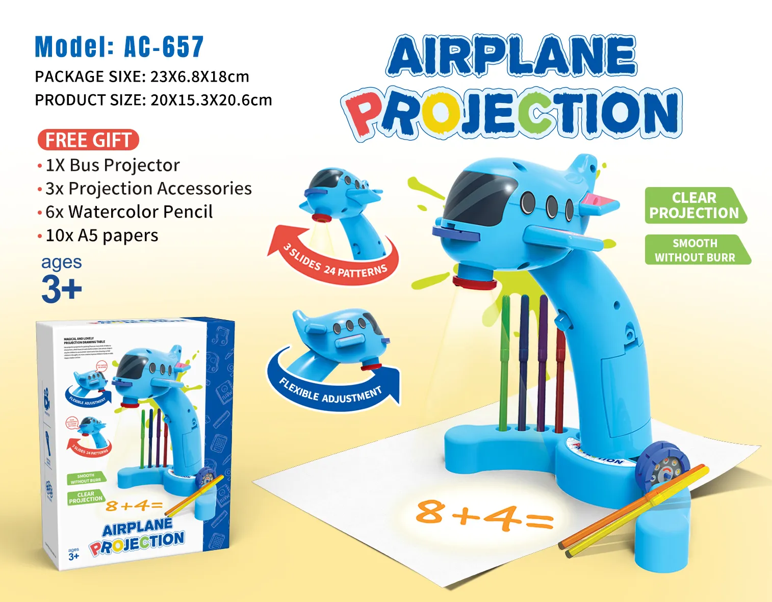 AC-657 Airplane Projection Drawing Table_2