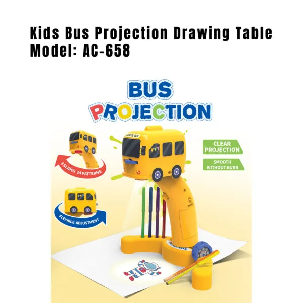 AC-658 Kids Bus Projection Drawing Table_3