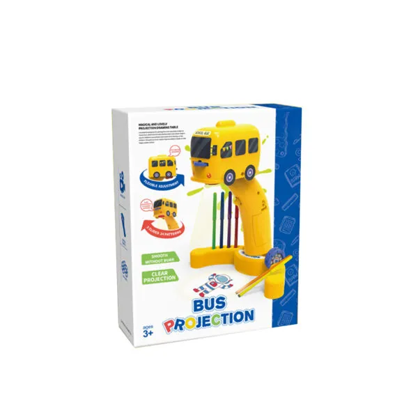 AC-658 Kids Bus Projection Drawing Table_4