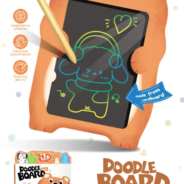AC-666 Bear Kids LCD Doodle Drawing Board