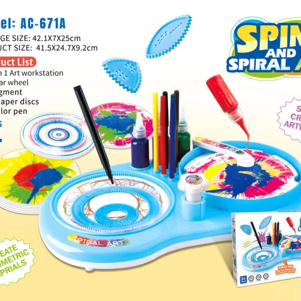 AC-671A Kids Spin & Spiral Art Studio_2