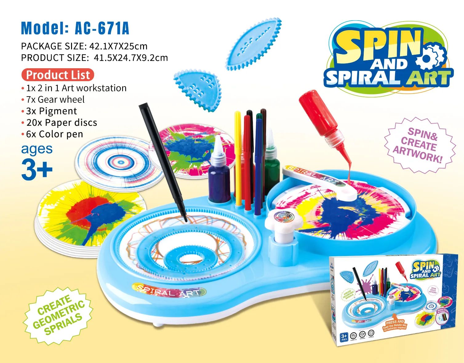 AC-671A Kids Spin & Spiral Art Studio_2