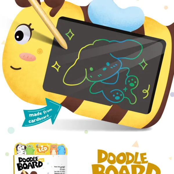 AC-683 Bee Kids LCD Doodle Drawing Board