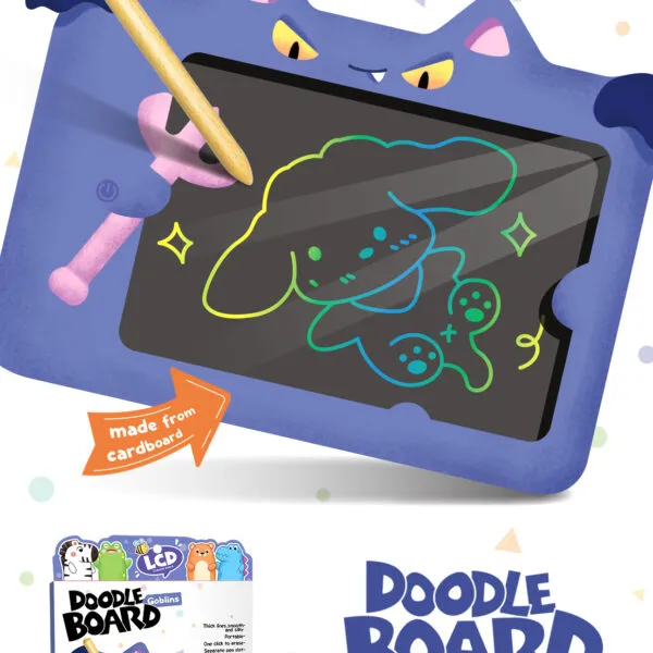 AC-688 Goblins Kids LCD Doodle Drawing Board
