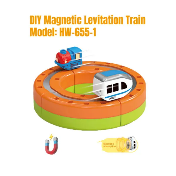HW-655-1 DIY Magnetic Levitation Train 2