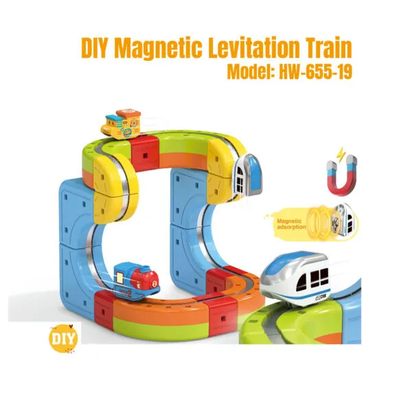 HW-655-19 DIY Magnetic Levitation Train 2