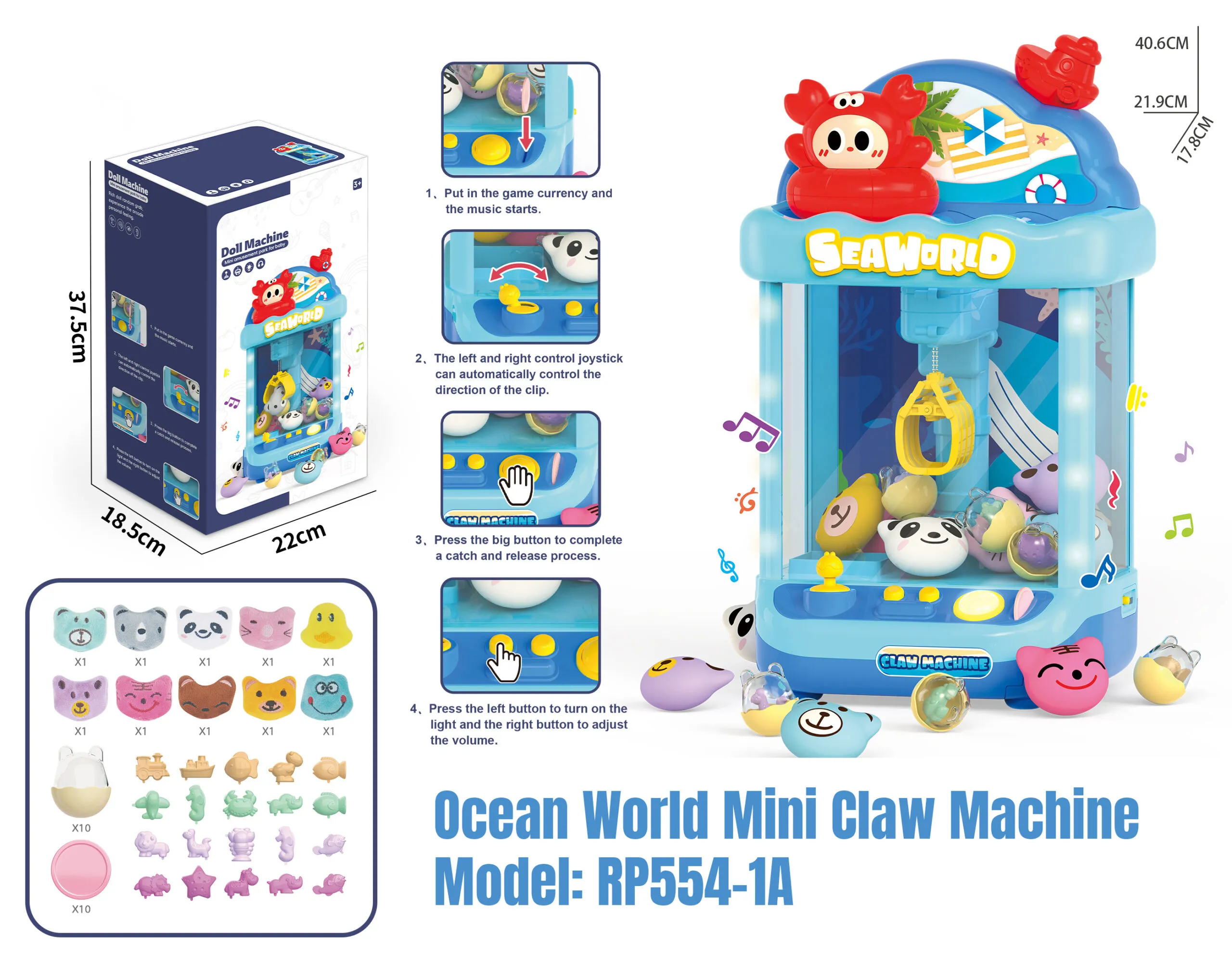 RP554-1A Ocean World Mini Claw Machine_cover
