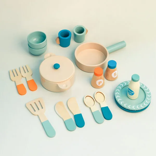 WT-178 Cooking Time Wooden Kitchen Set_ (5)