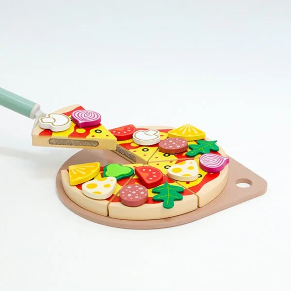 WT-179 Wooden Pizza Cutting Playset_ (4)