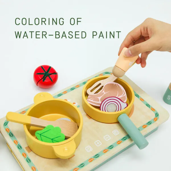 WT-185 Daisy Wooden Kitchen Set_ (3)