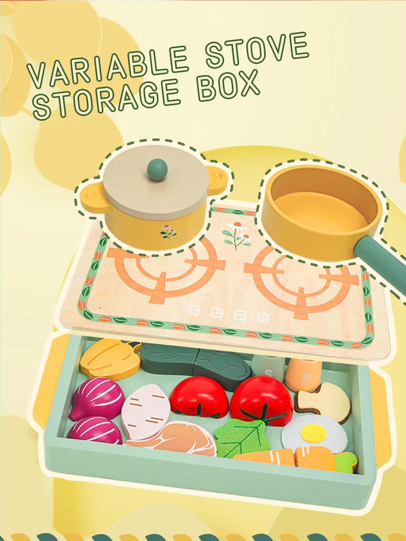 WT-185 Daisy Wooden Kitchen Set_ (6)