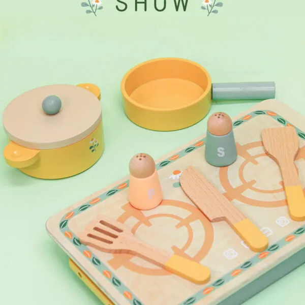 WT-185 Daisy Wooden Kitchen Set_ (7)