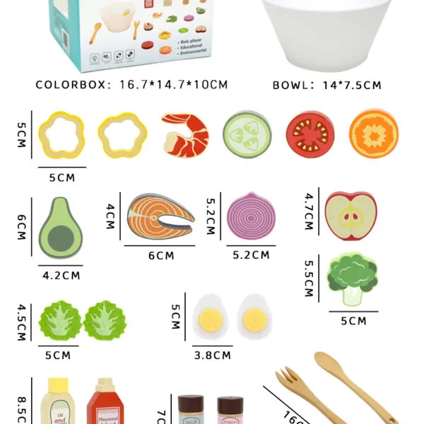 WT-186 Wooden My Favorite Salad Play Set_ (2)