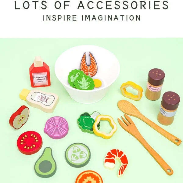 WT-186 Wooden My Favorite Salad Play Set_ (9)
