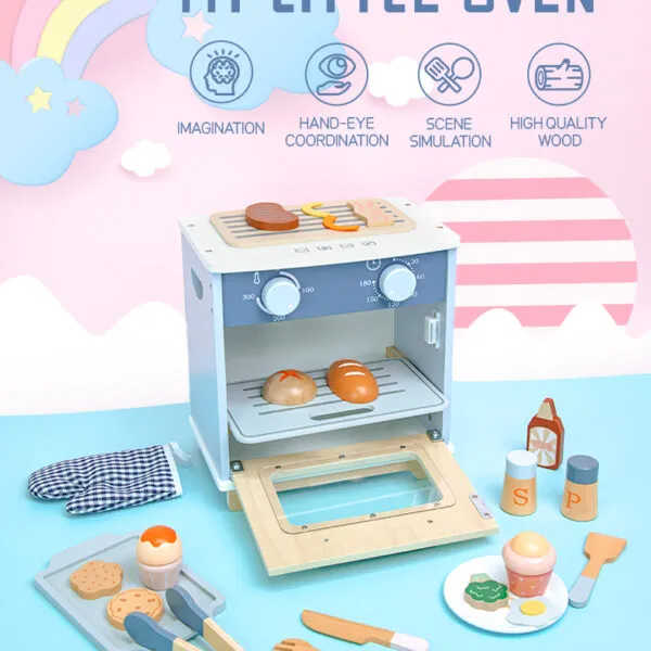 WT-188 Morandi Kids Oven Playset_ (1)
