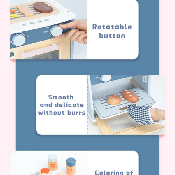 WT-188 Morandi Kids Oven Playset_ (5)