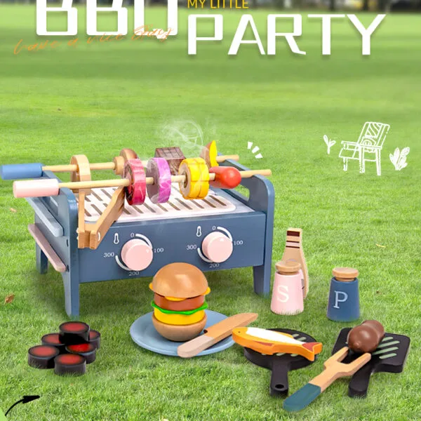 WT-194 Morandi Kids BBQ Playset_ (1)
