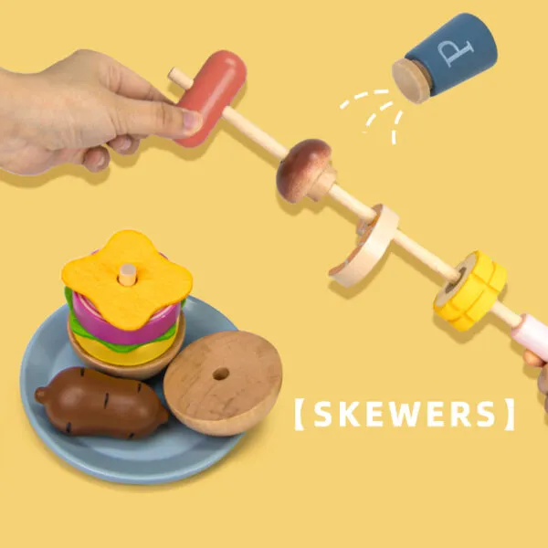 WT-194 Morandi Kids BBQ Playset_ (4)