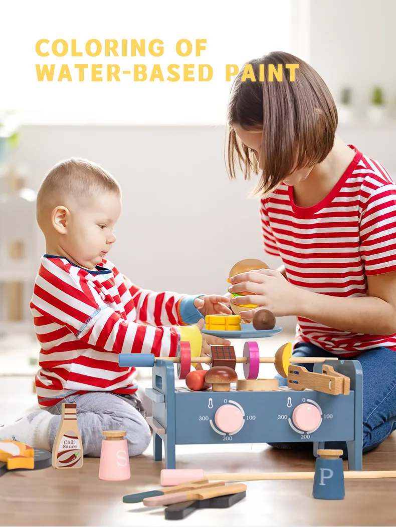 WT-194 Morandi Kids BBQ Playset_ (6)