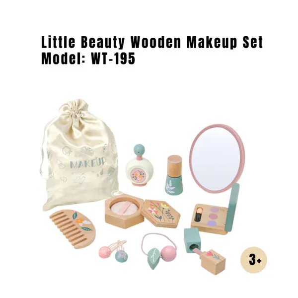 WT-195 Little Beauty Wooden Makeup Set