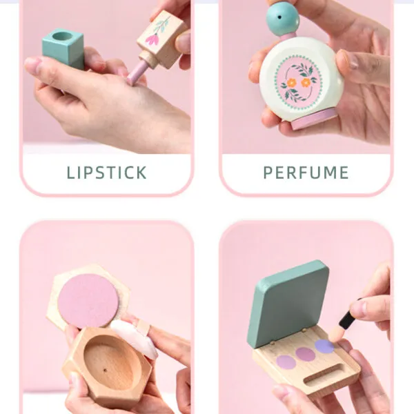 WT-195 Little Beauty Wooden Makeup Set_ (4)