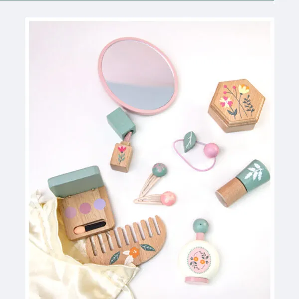 WT-195 Little Beauty Wooden Makeup Set_ (5)