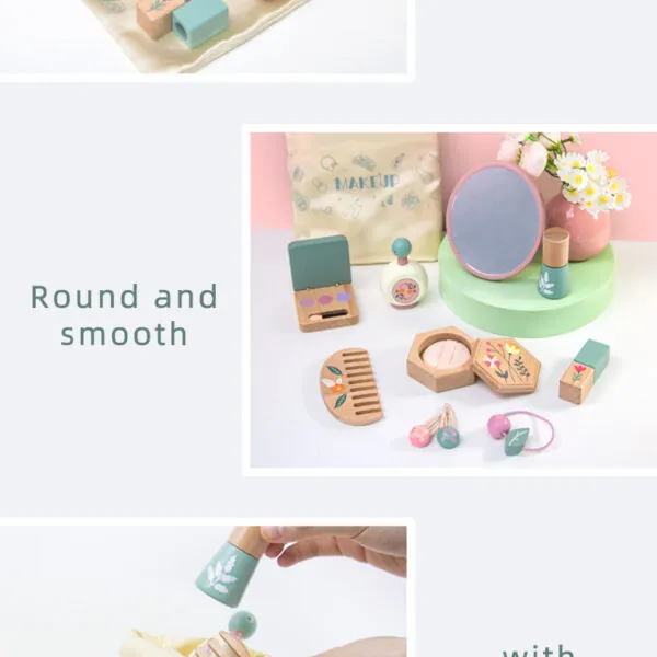 WT-195 Little Beauty Wooden Makeup Set_ (6)