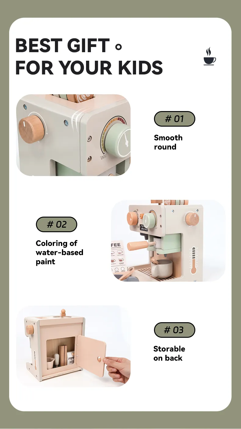 WT-202 Wooden Kids Coffee Maker Set_ (6)