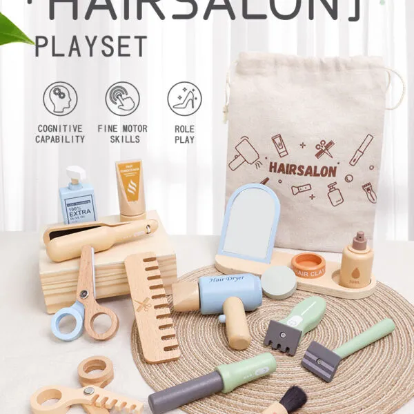 WT-203 Kids Hair Salon Playset_ (1)