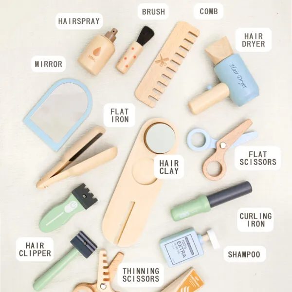WT-203 Kids Hair Salon Playset_ (5)