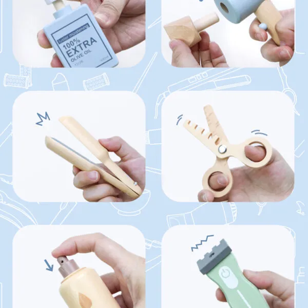 WT-203 Kids Hair Salon Playset_ (7)