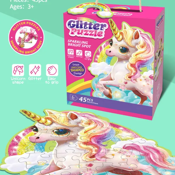 GP-8949Z Unicorn Glitter Puzzle 2