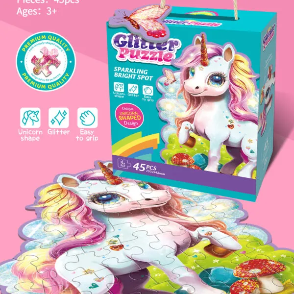GP-8950Z Unicorn Glitter Puzzle