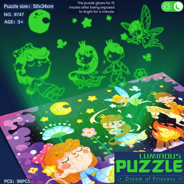 LP-8747 Luminous Puzzle Dream of Princess