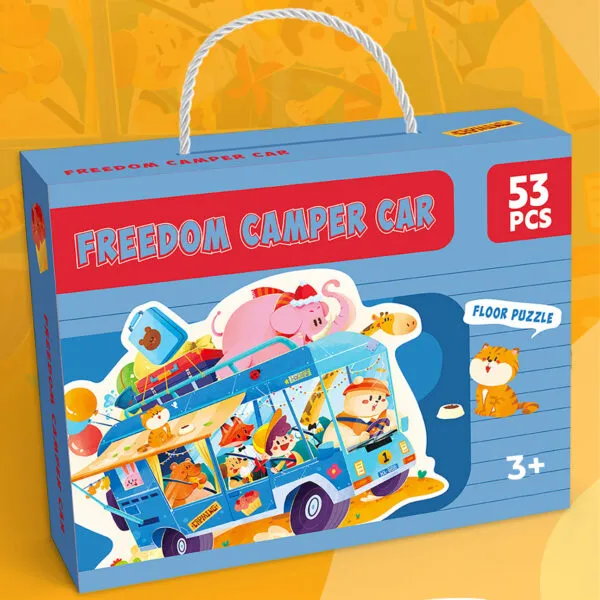 SP-8727 Freedom Camper Shaped Puzzle 2