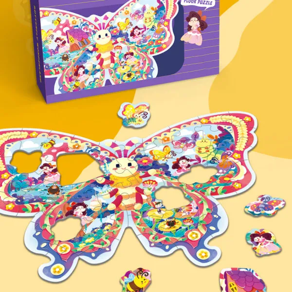 SP-8736 Butterfly Wonderland Shaped Puzzle