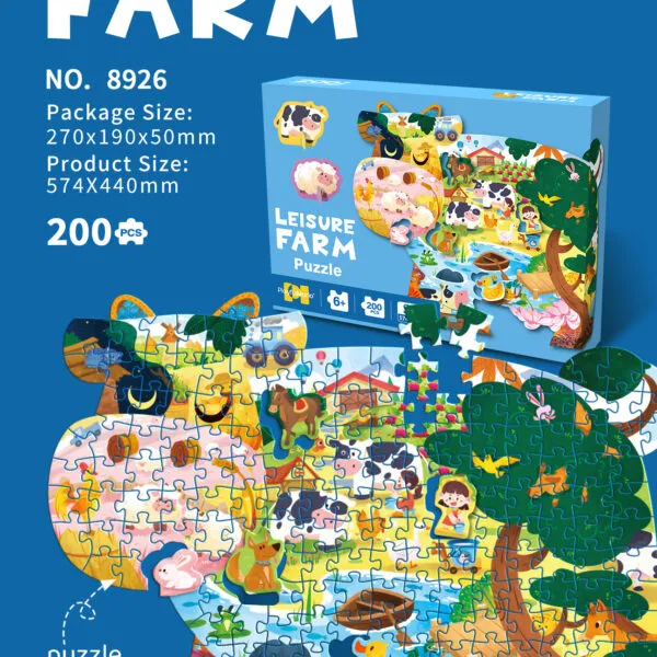 SP-8926 Leisure Farm Shaped Puzzle