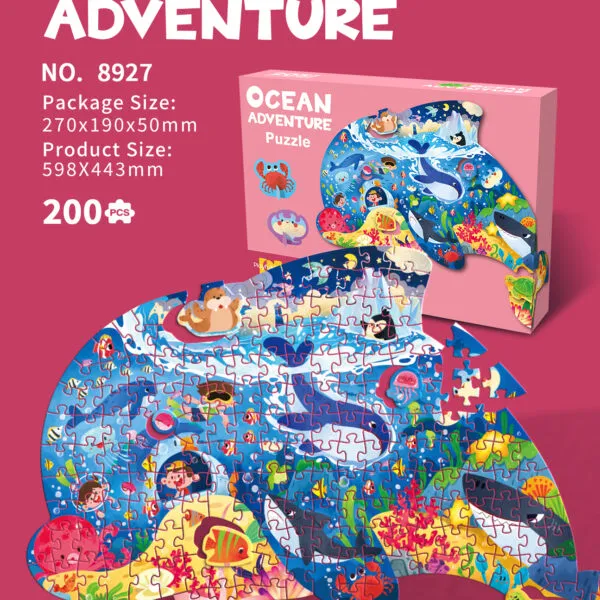 SP-8927 Ocean Adventure Shaped Puzzle