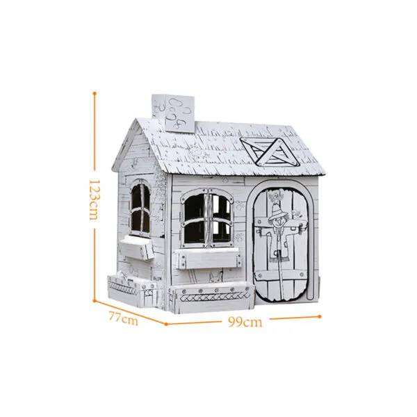 AC-009 DIY Halloween Scarecrow Playhouse 2