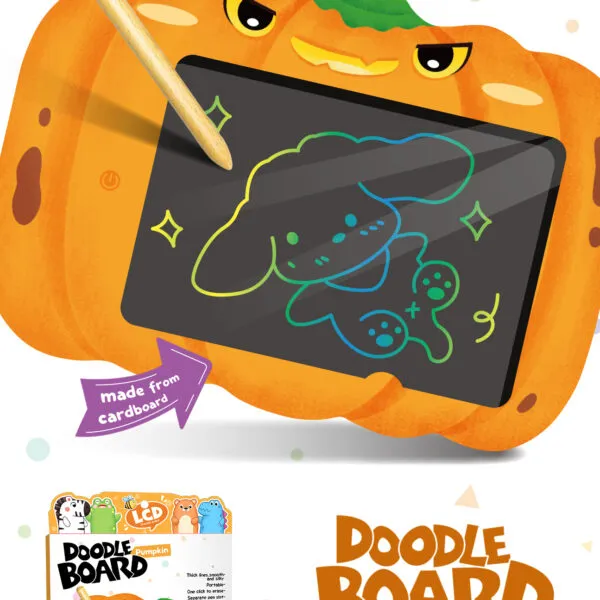 AC-689 Pumpkin Kids LCD Doodle Drawing Board