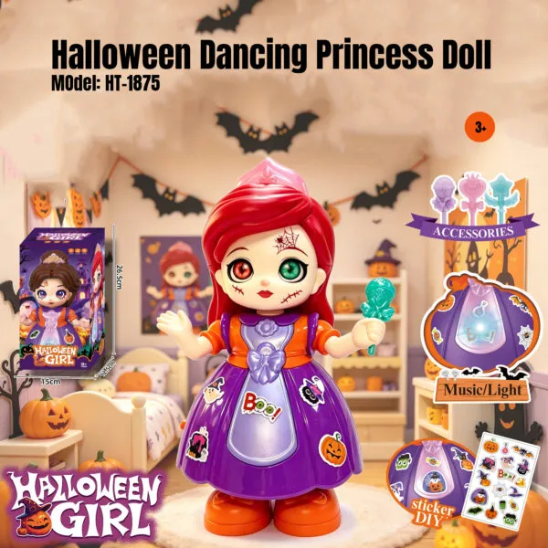 HT-1875 Halloween Dancing Princess Doll