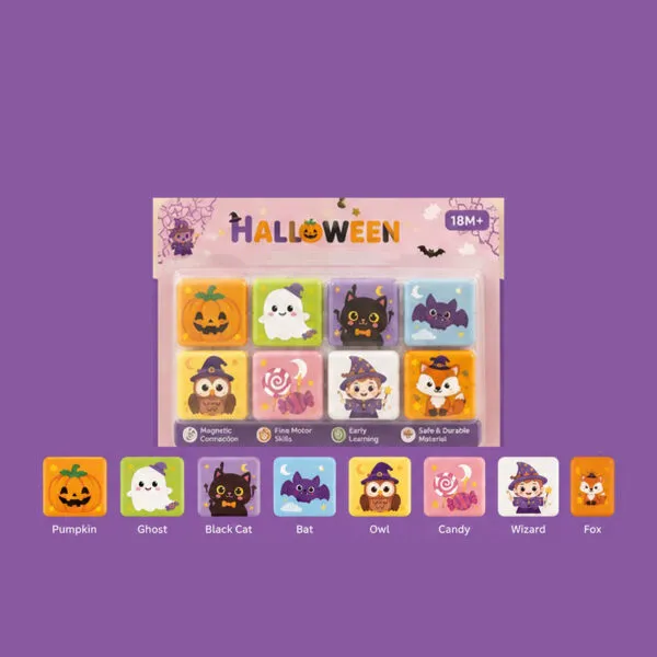 HT-1882 Halloween Magnetic Cube Blocks 2