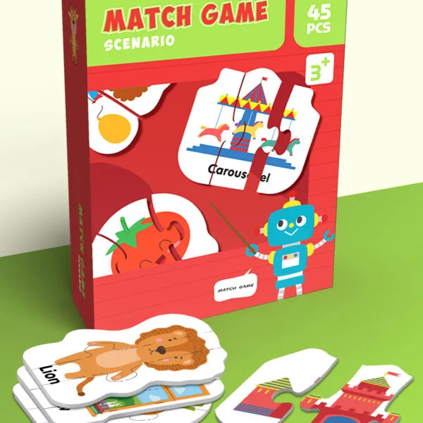 PP-8680 Kids Knowledge Matching Puzzle Game_Scenario 2
