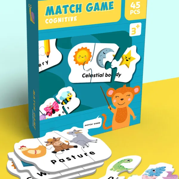 PP-8682 Kids Knowledge Matching Puzzle Game_Cognitive